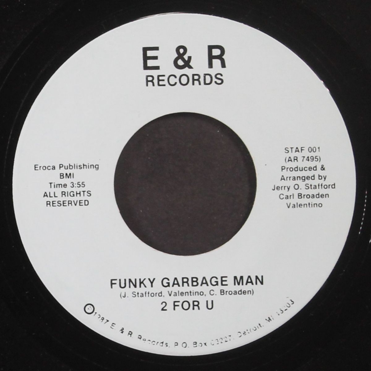 funky garbage man / drifting away by 2 FOR U