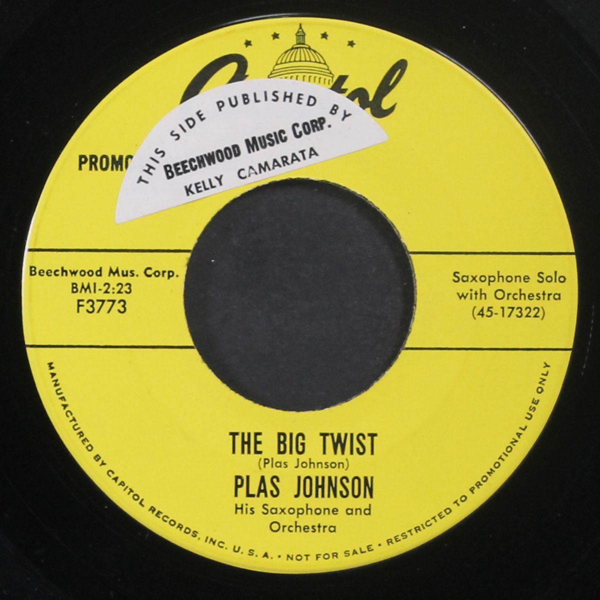 the big twist / come rain or come shine by PLAS JOHNSON