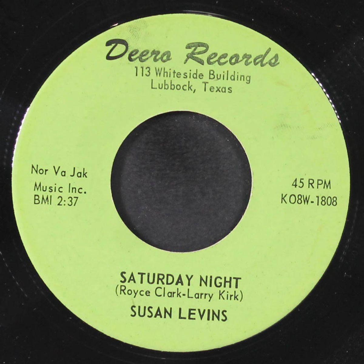 saturday night / on bended knee by SUSAN LEVINS