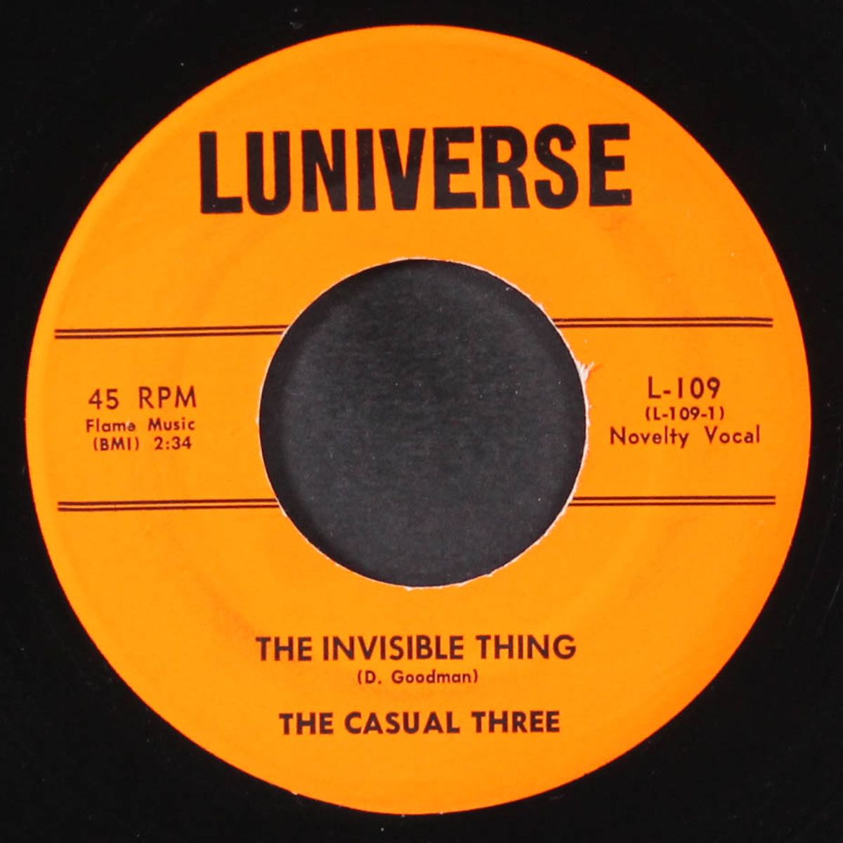 the invisible thing / some other fellow by CASUAL THREE