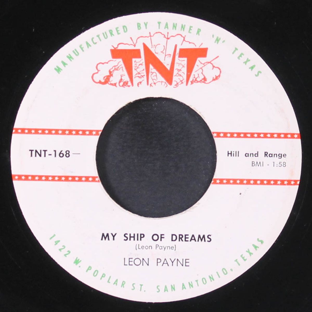 my ship of dreams / i'll still be around by LEON PAYNE