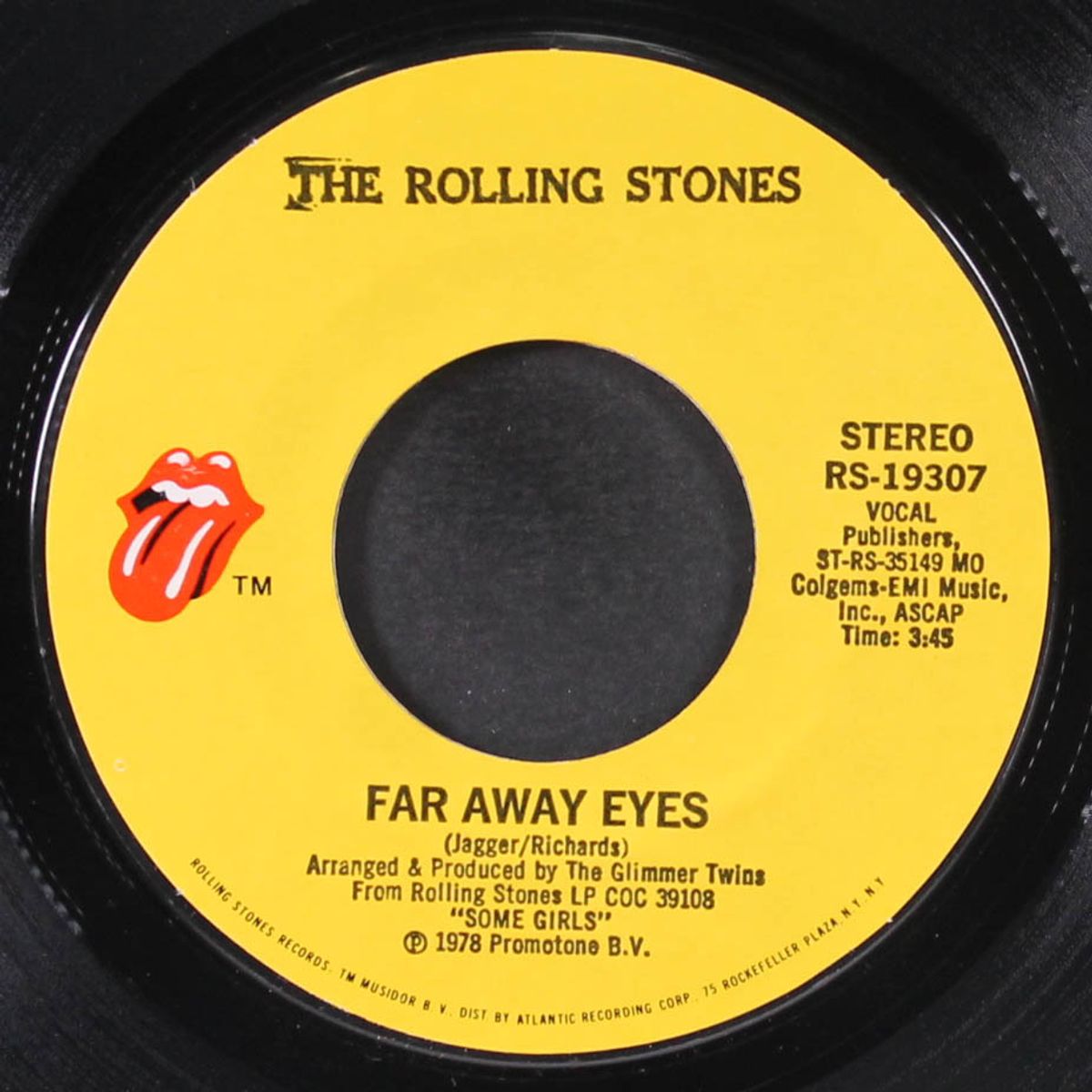 miss you / far away eyes by ROLLING STONES