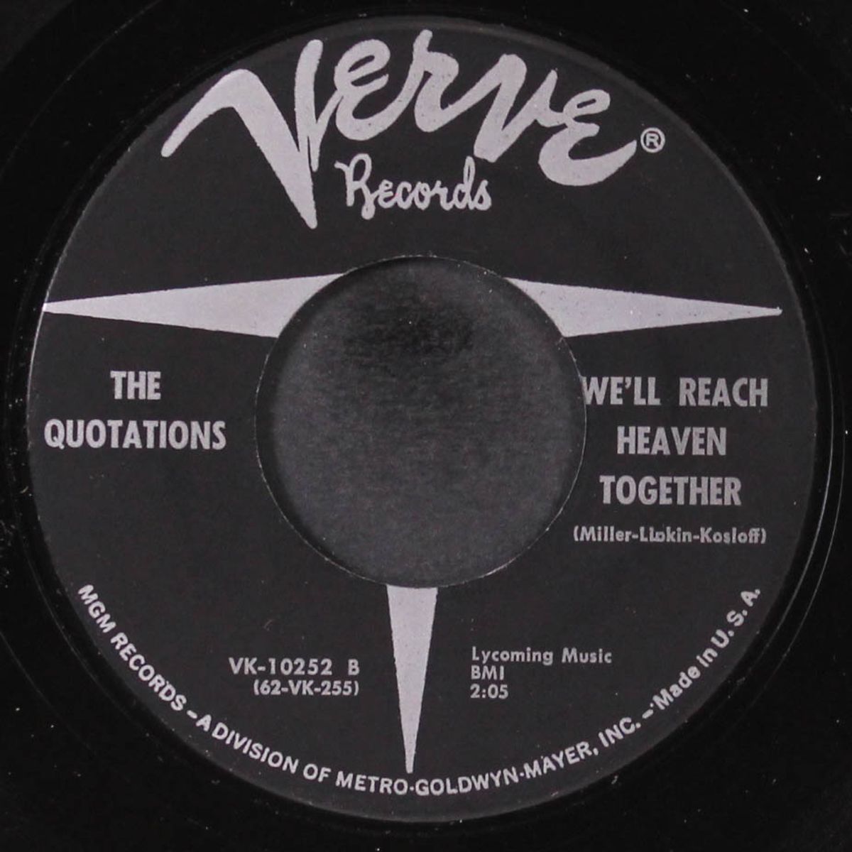 this love of mine / we'll reach heaven together by QUOTATIONS