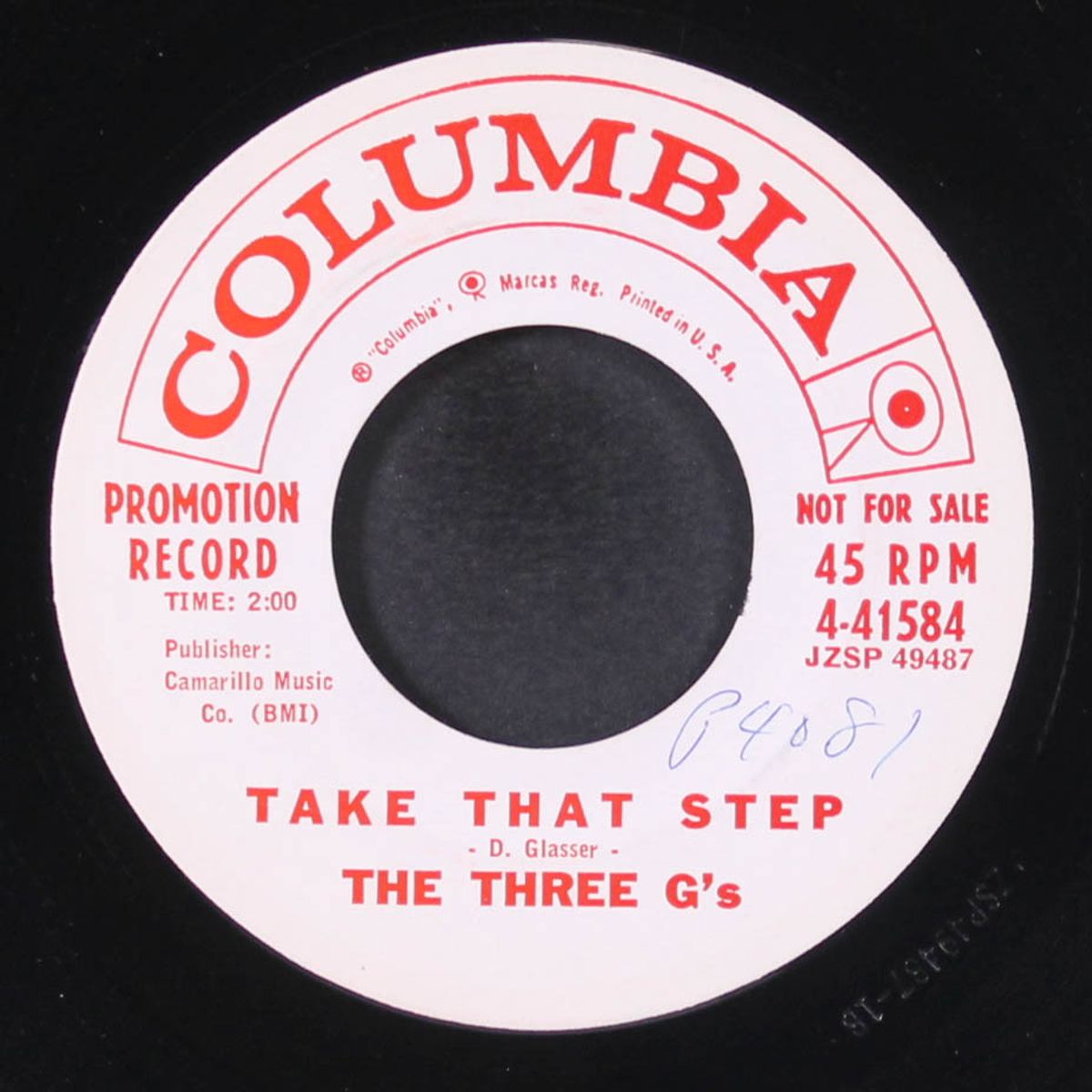 take that step / eeny-meeny-miny-moe by THREE G'S