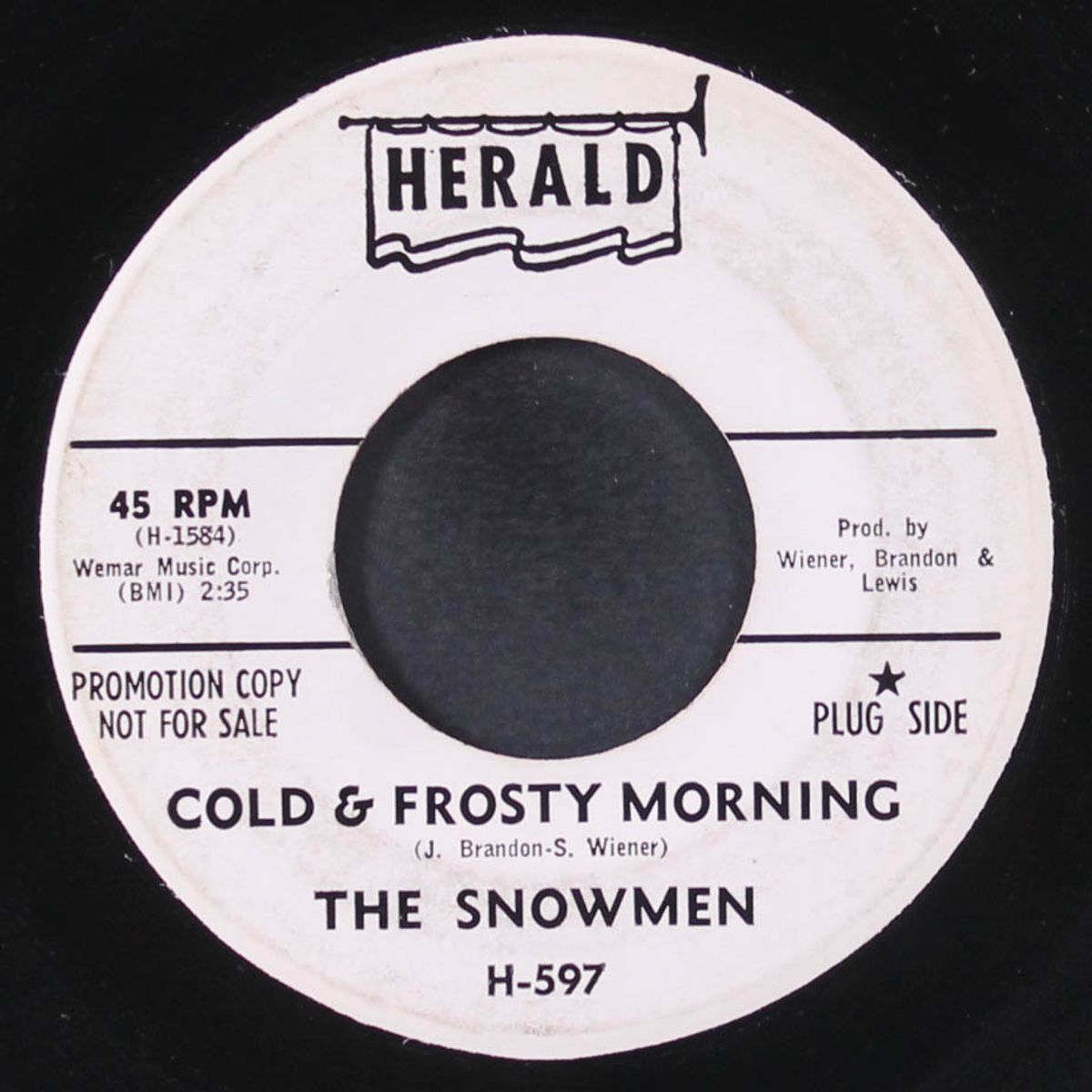 cold & frosty morning / you started it by SNOWMEN