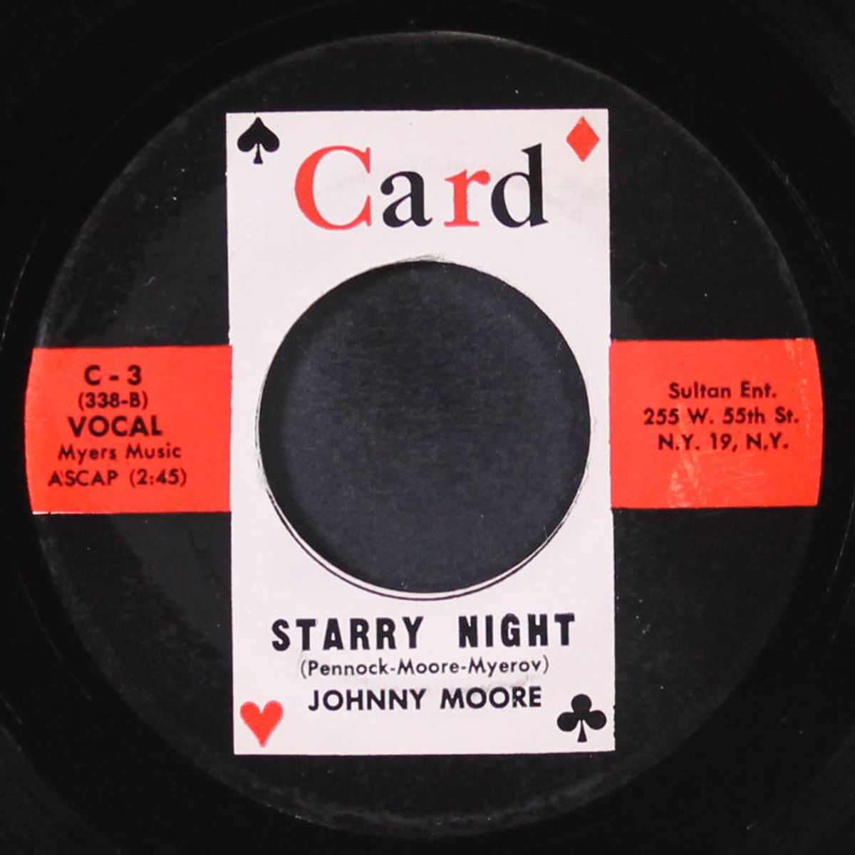 little angel / starry night by JOHNNY MOORE