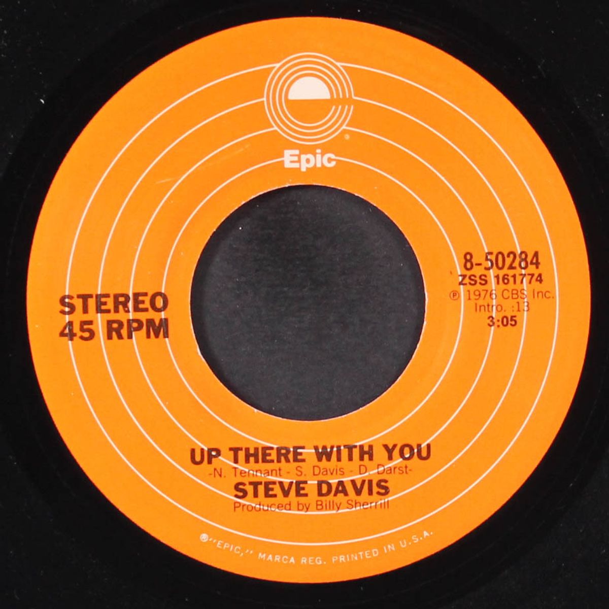 up there with you / come on in by STEVE DAVIS