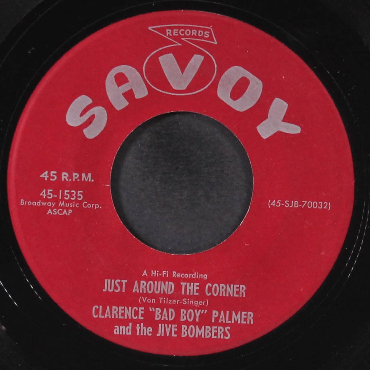 is this the end / just around the corner by CLARENCE "BAD BOY" PALMER