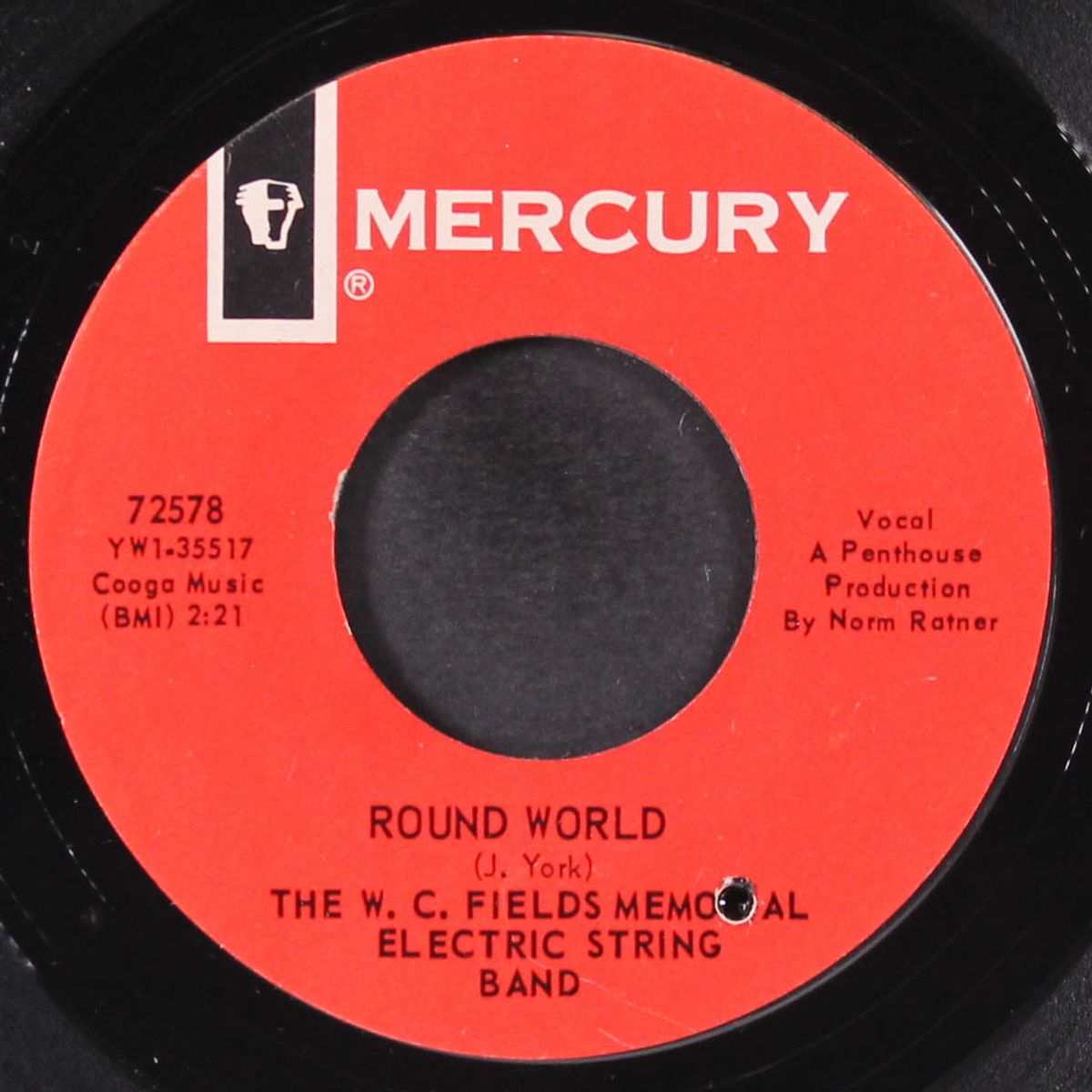 i'm not your stepping stone / round world by W.C. FIELDS MEMORIAL ELECTRIC STRING BAN