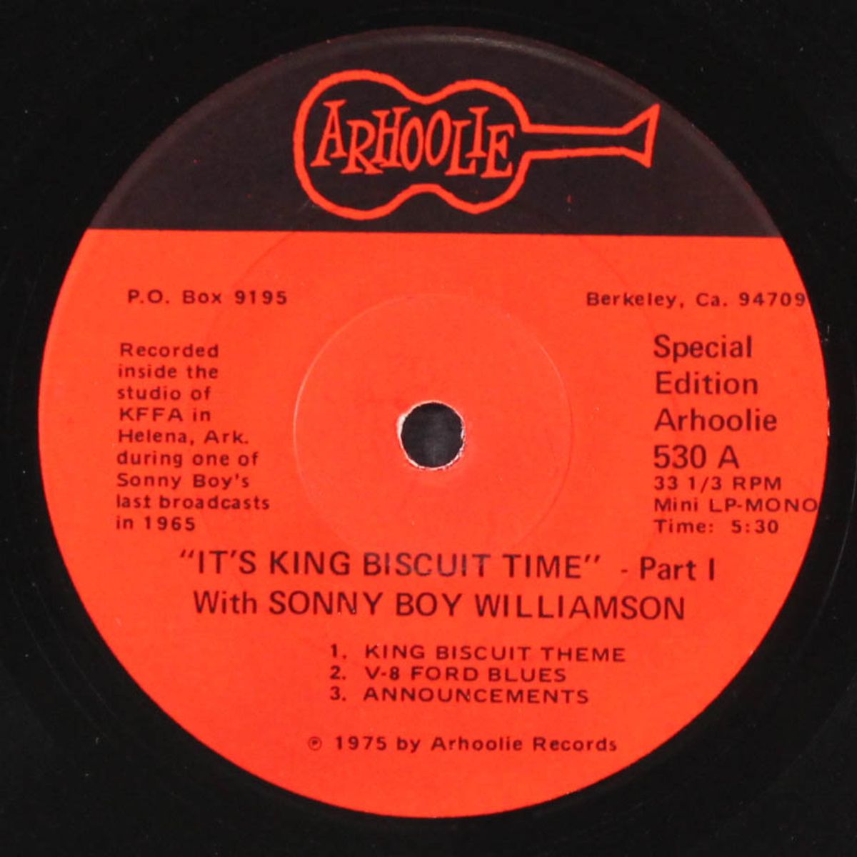 it's king biscuit time by SONNY BOY WILLIAMSON
