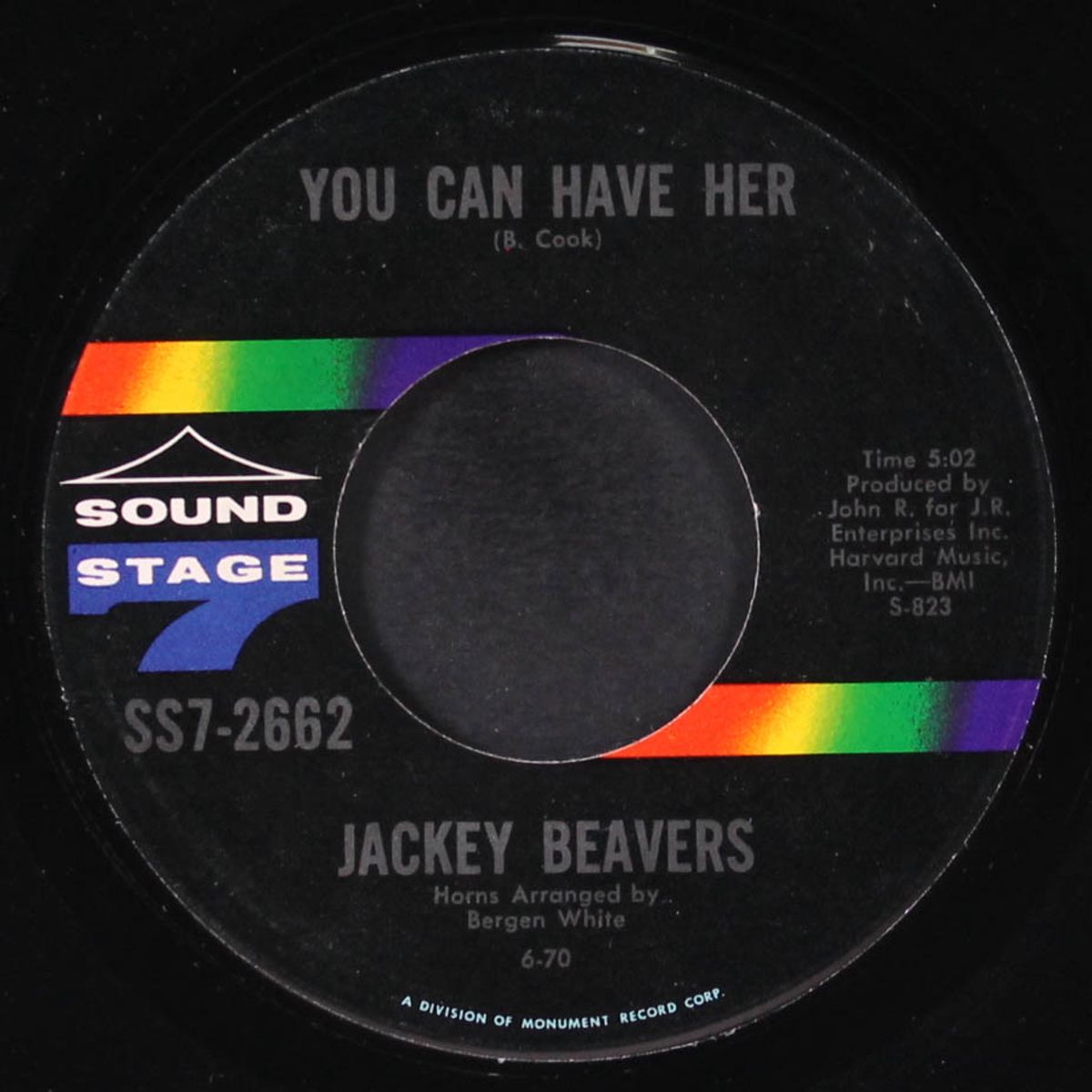 there's a heartbreak somewhere / you can have her by JACKEY BEAVERS