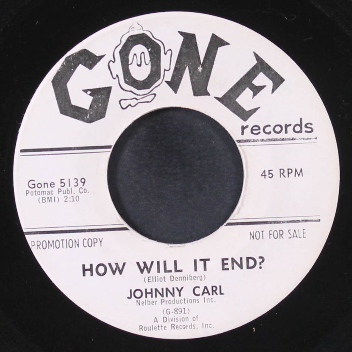 how will it end? / let's get together by JOHNNY CARL