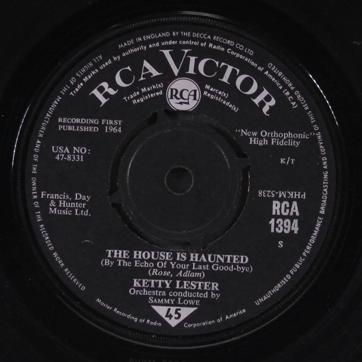 some things are better left unsaid / the house is haunted by KETTY LESTER