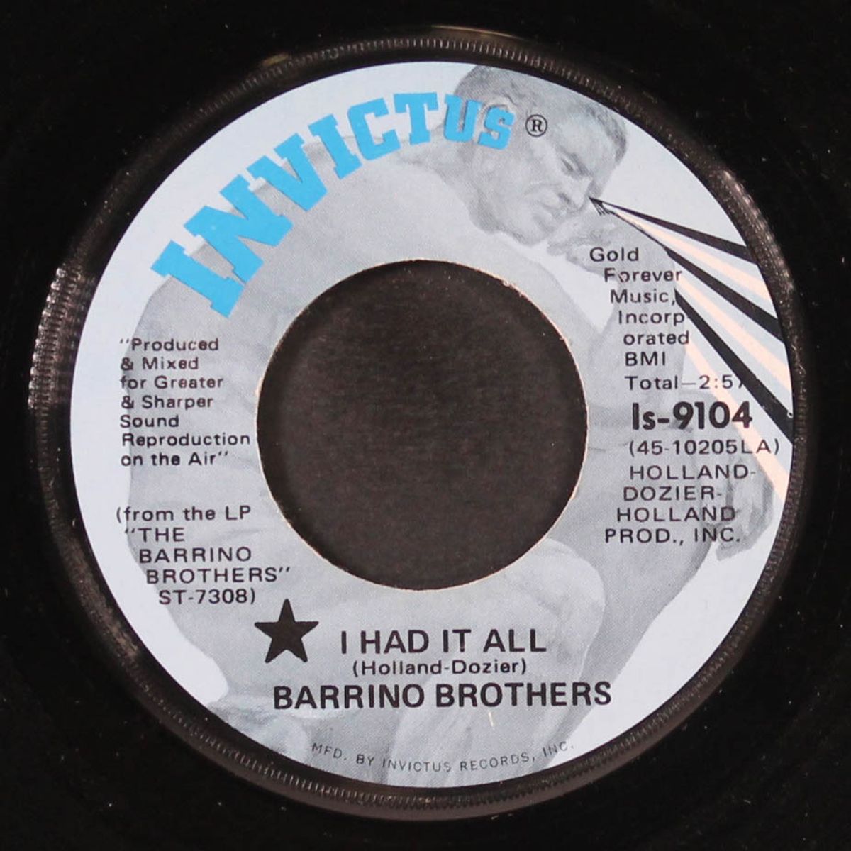 i shall not be moved / i had it all by BARRINO BROTHERS