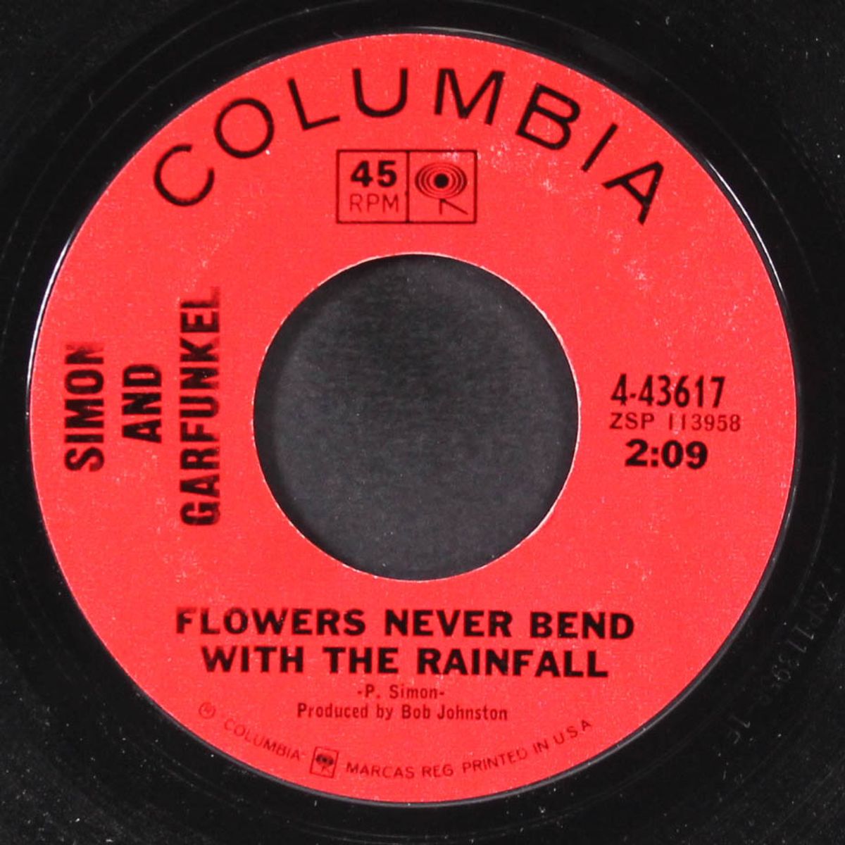 i am a rock / flowers never bend with the rainfall by SIMON & GARFUNKEL