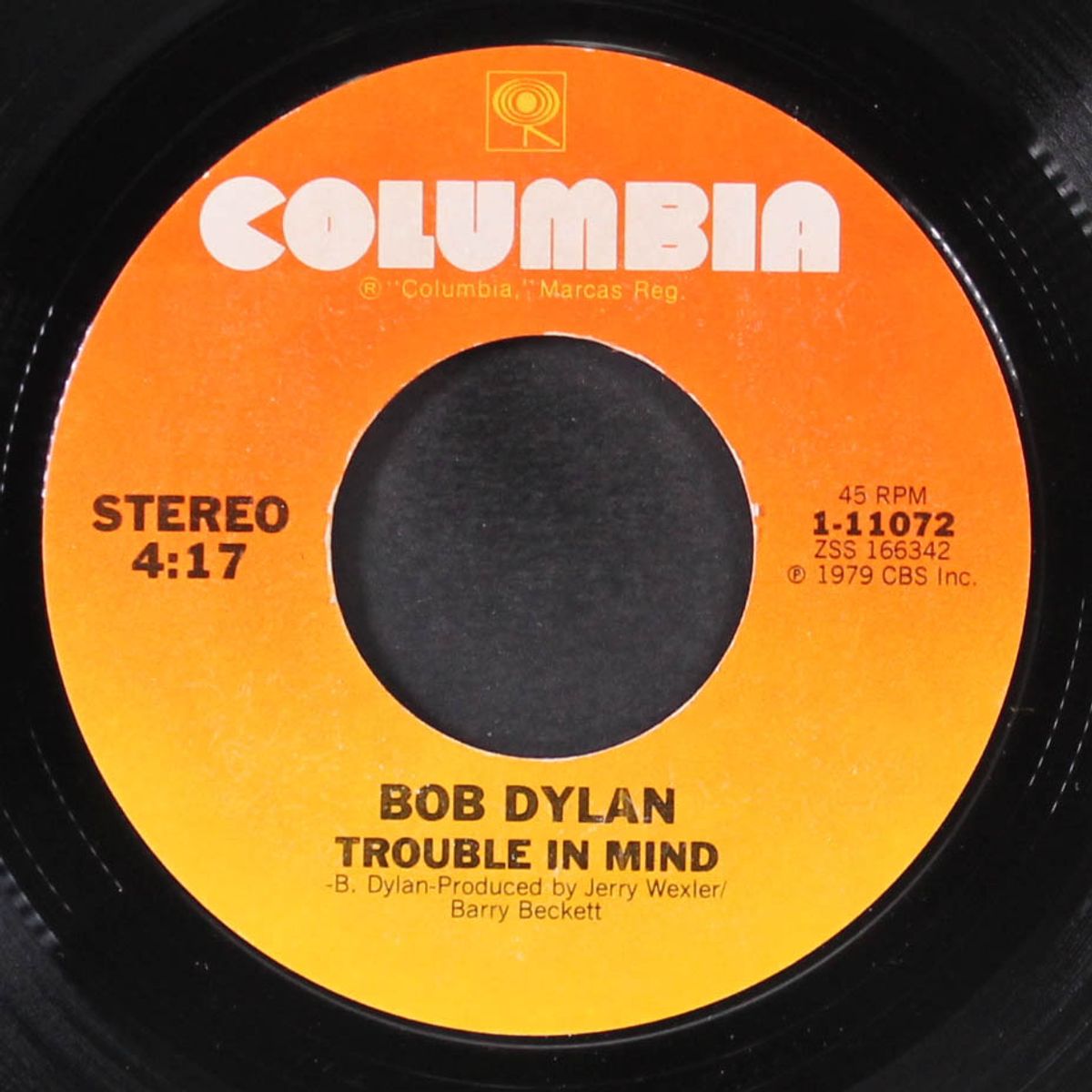 gotta serve somebody / trouble in mind by BOB DYLAN