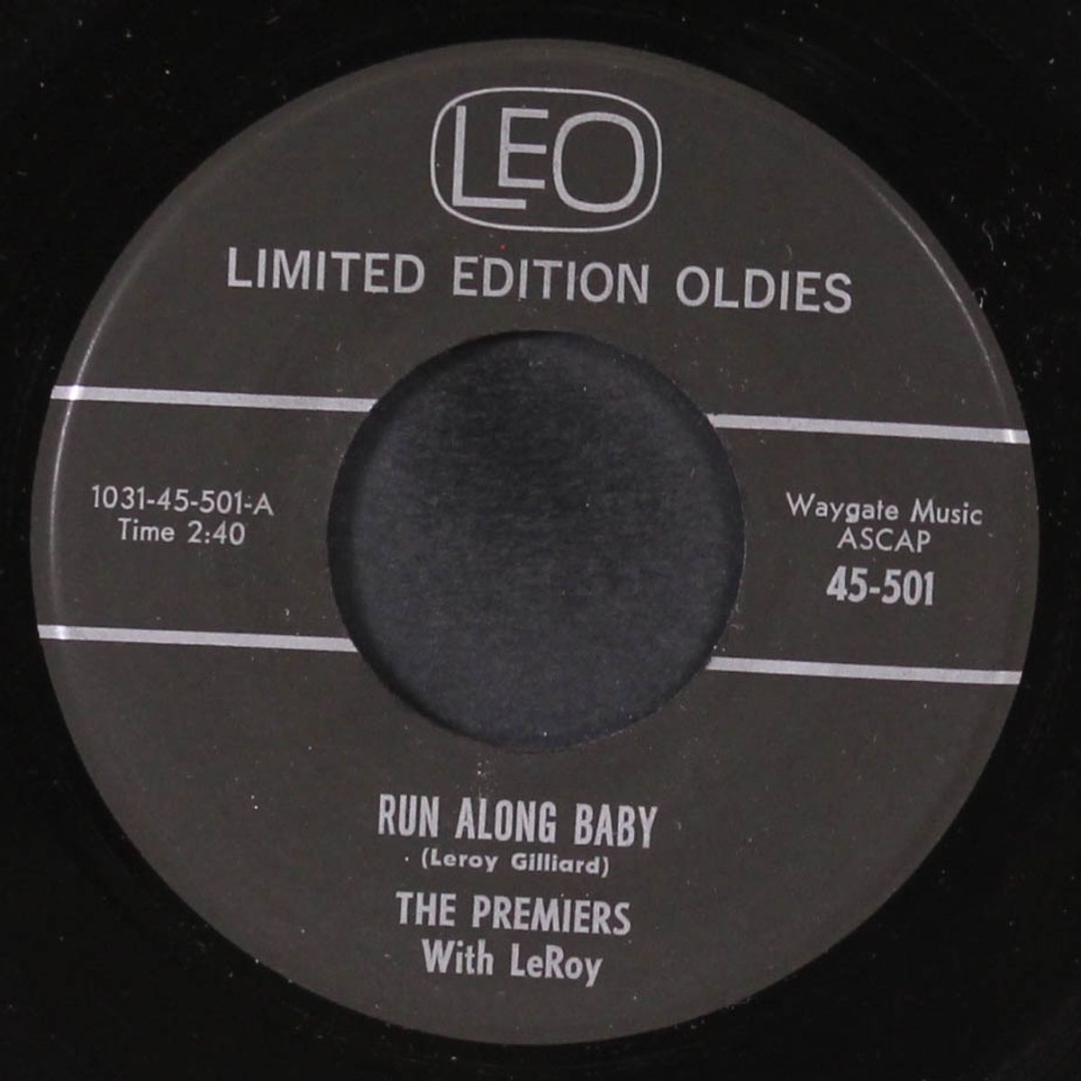run along baby / back again run along baby by PREMIERS