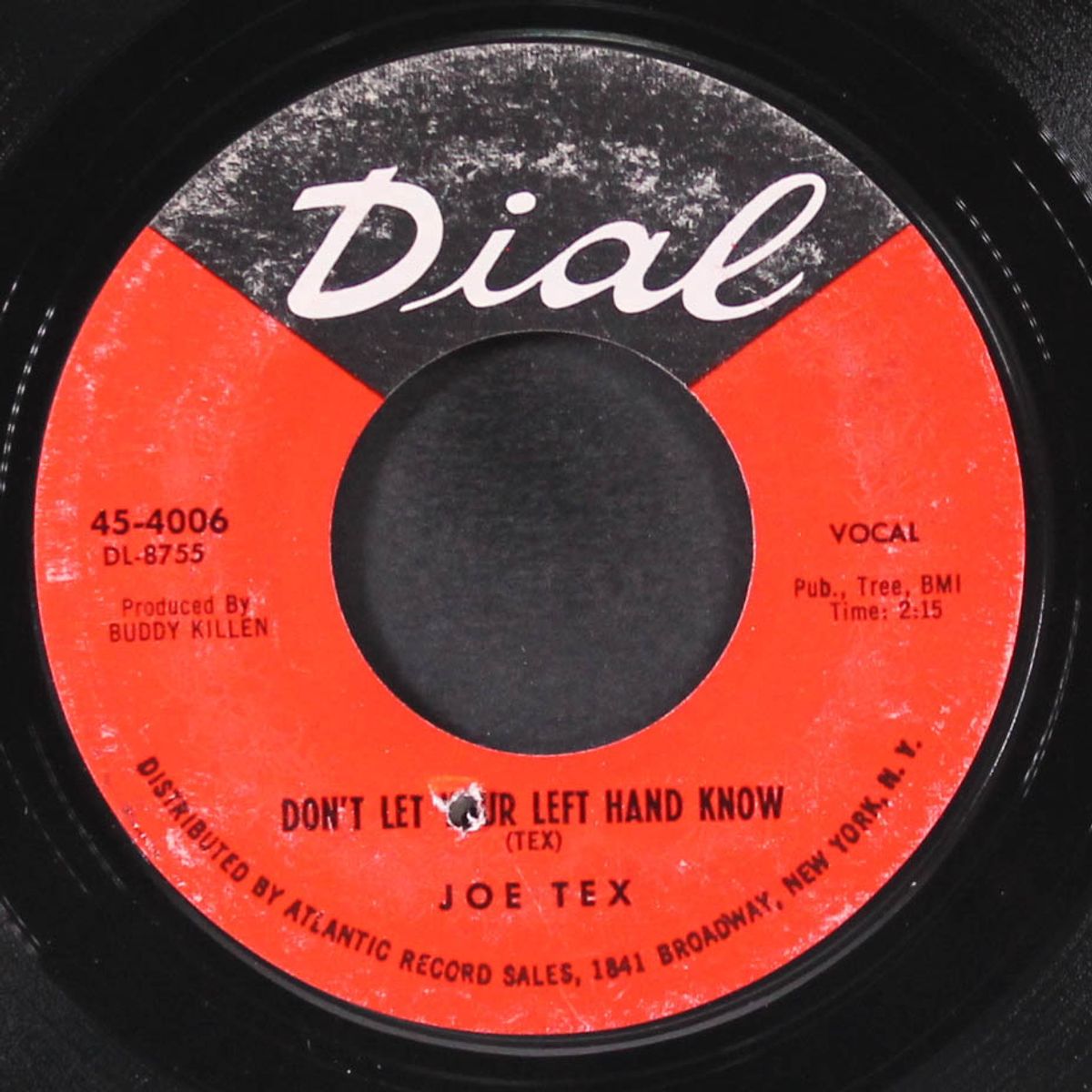 a woman can change a man / don't let your left hand know by JOE TEX