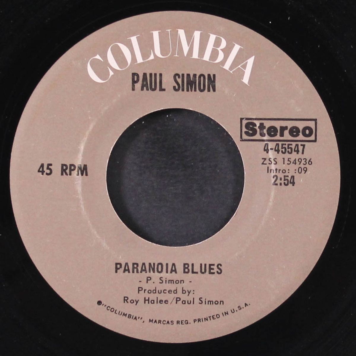 mother and child reunion / paranoia blues by PAUL SIMON
