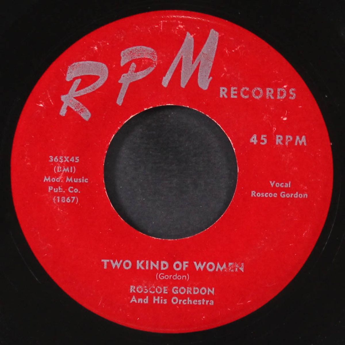 what you got on your mind / two kind of women by ROSCOE GORDON