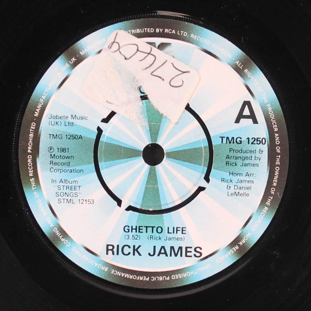 ghetto life / below the funk by RICK JAMES