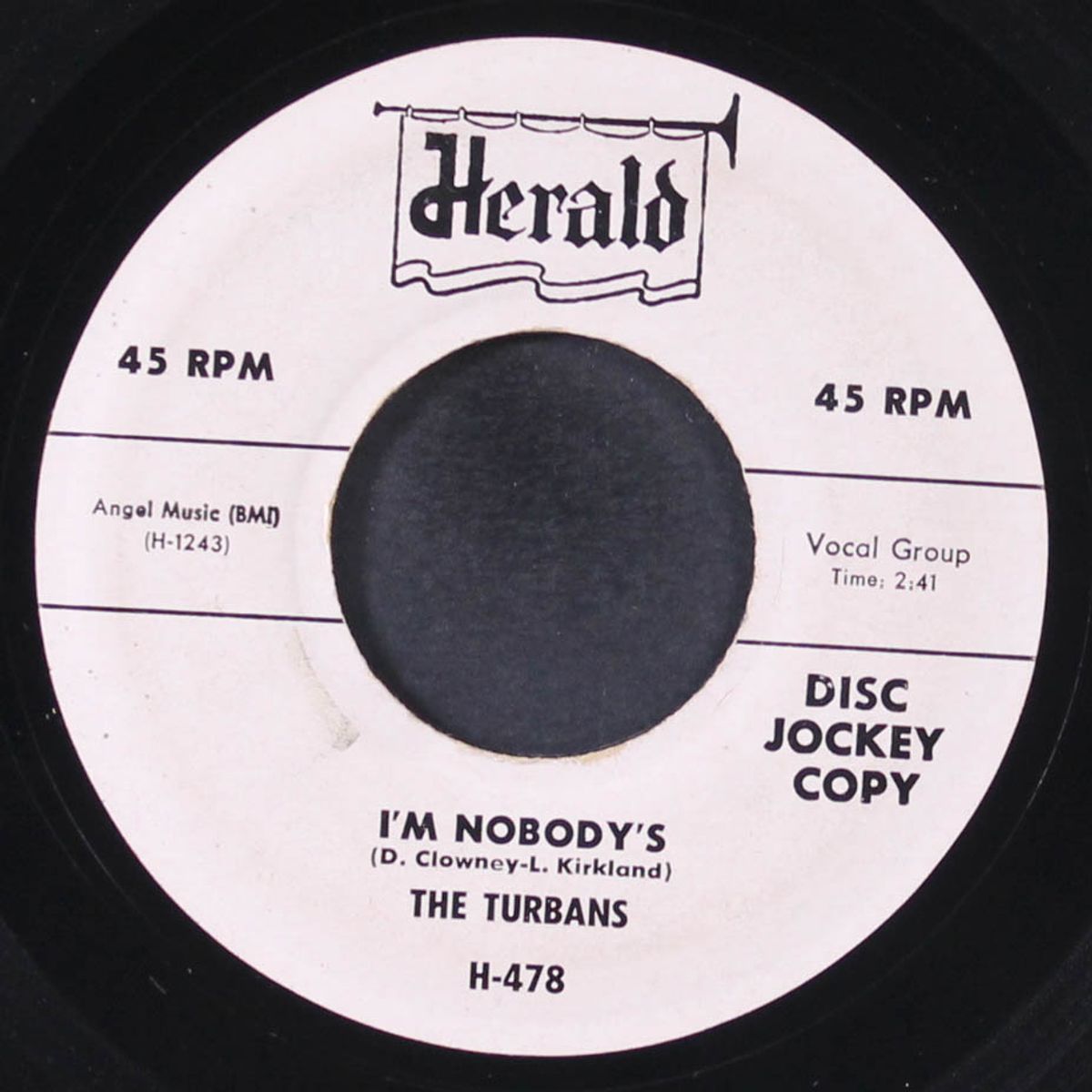b-i-n-g-o / i'm nobody's by TURBANS