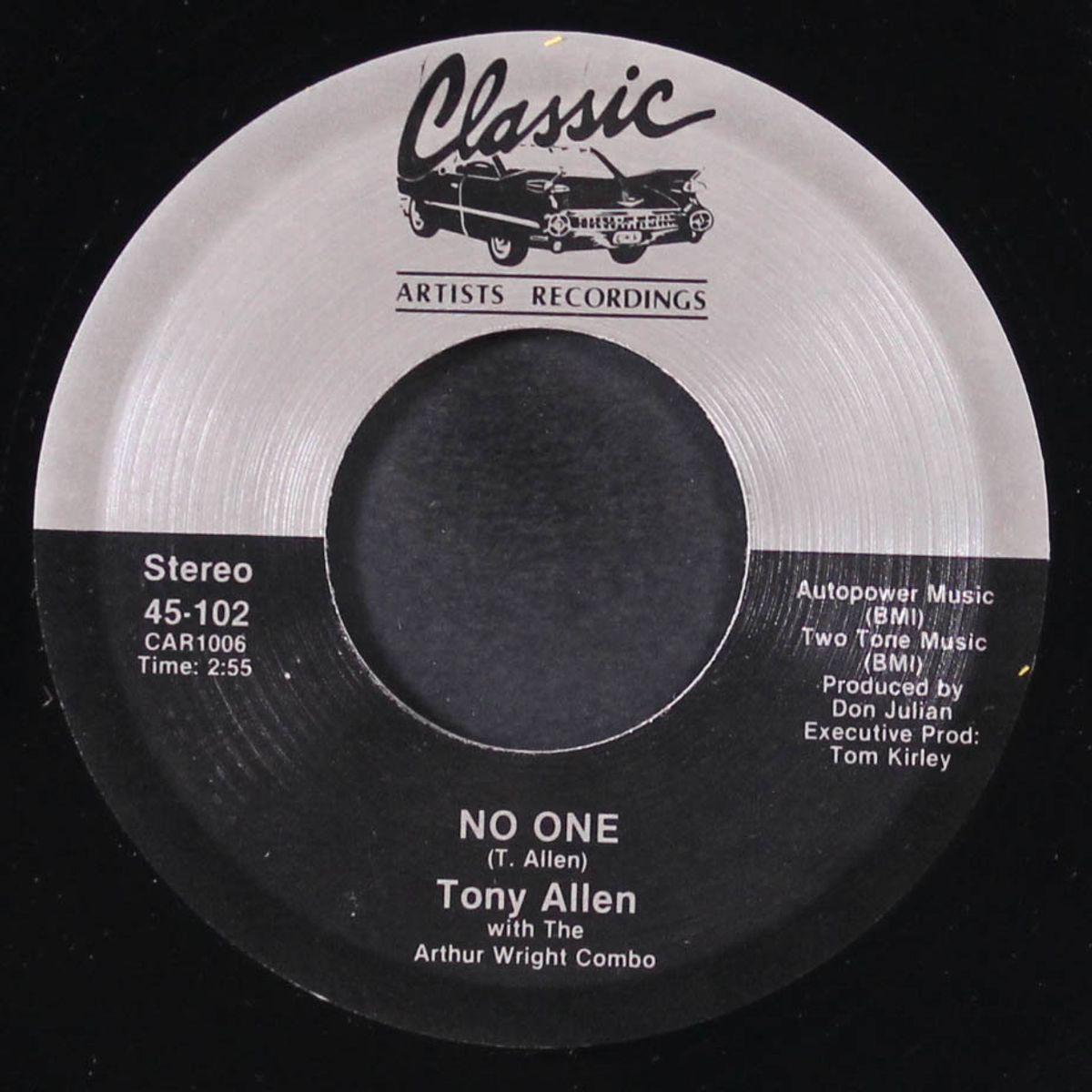 the back door / no one by TONY ALLEN
