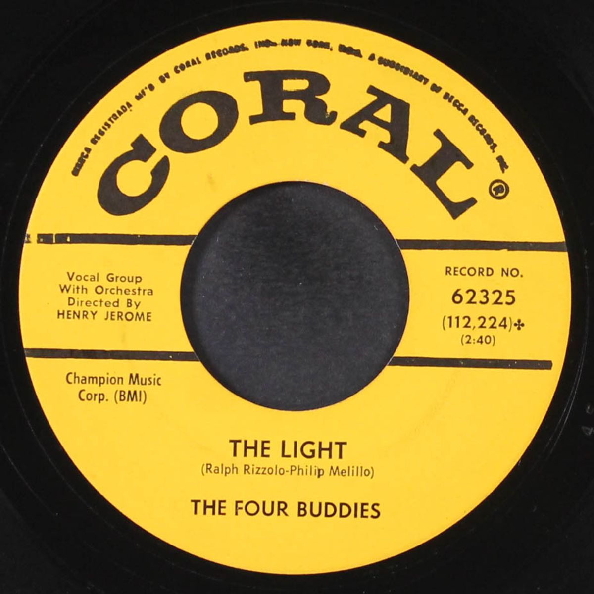 the light / cin cin (che bel) by FOUR BUDDIES