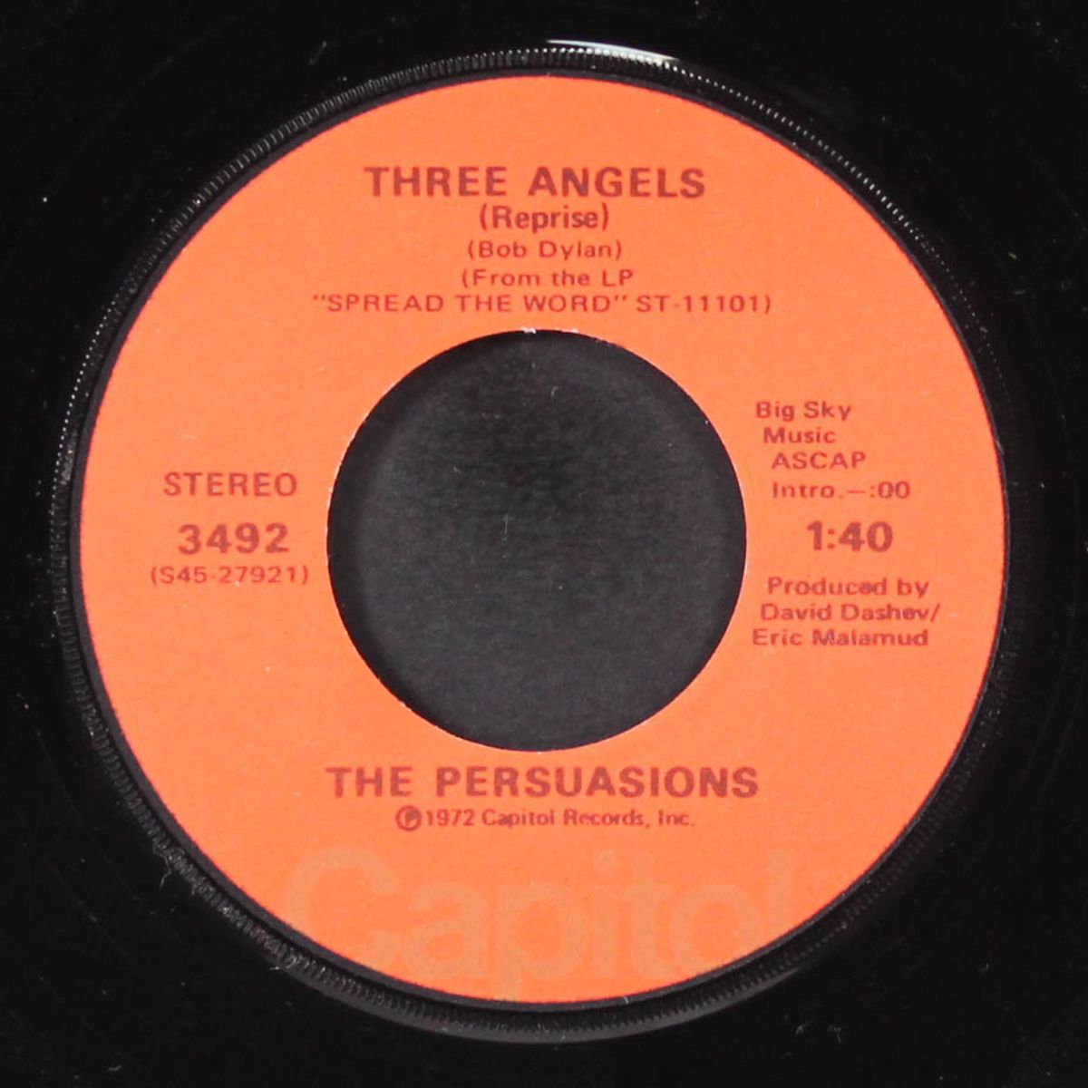 three angels / reprise by PERSUASIONS