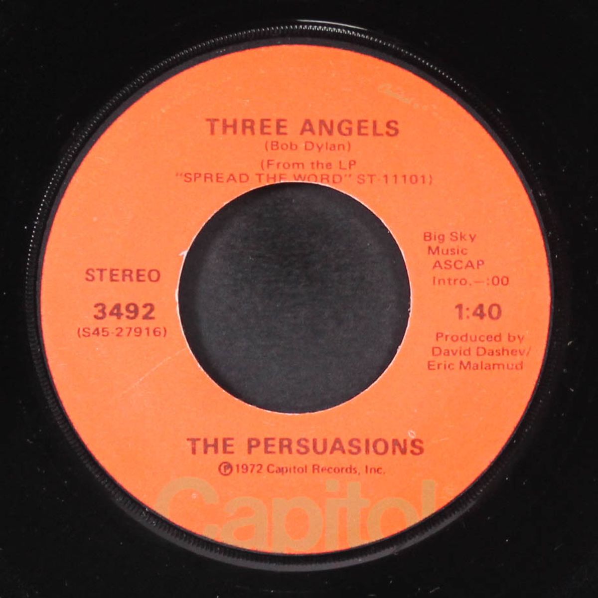 three angels / reprise by PERSUASIONS