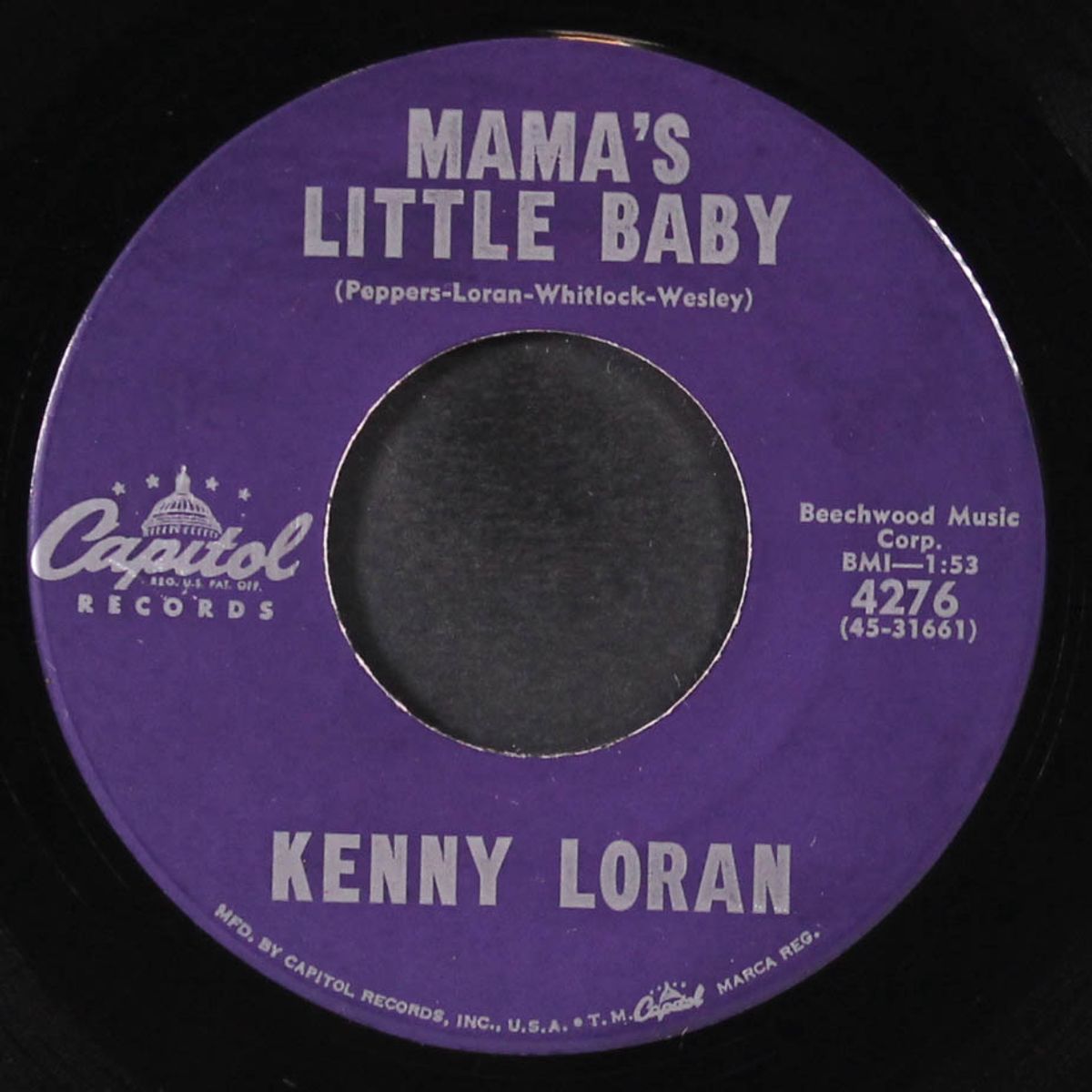 mama's little baby / magic star by KENNY LORAN