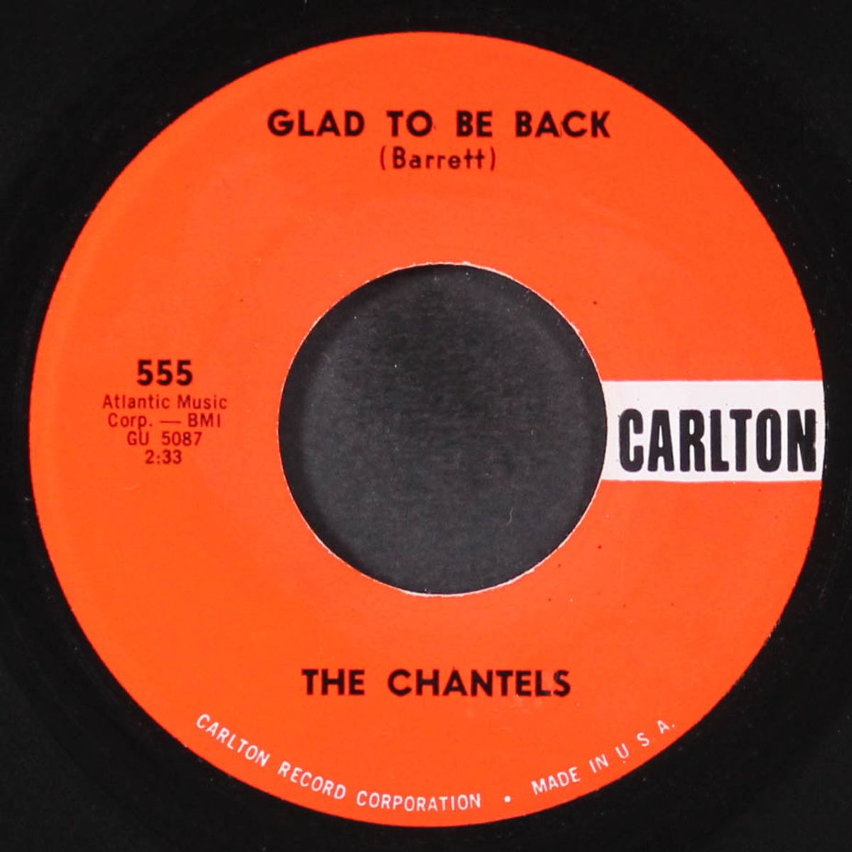 look in my eyes / glad to be back by CHANTELS