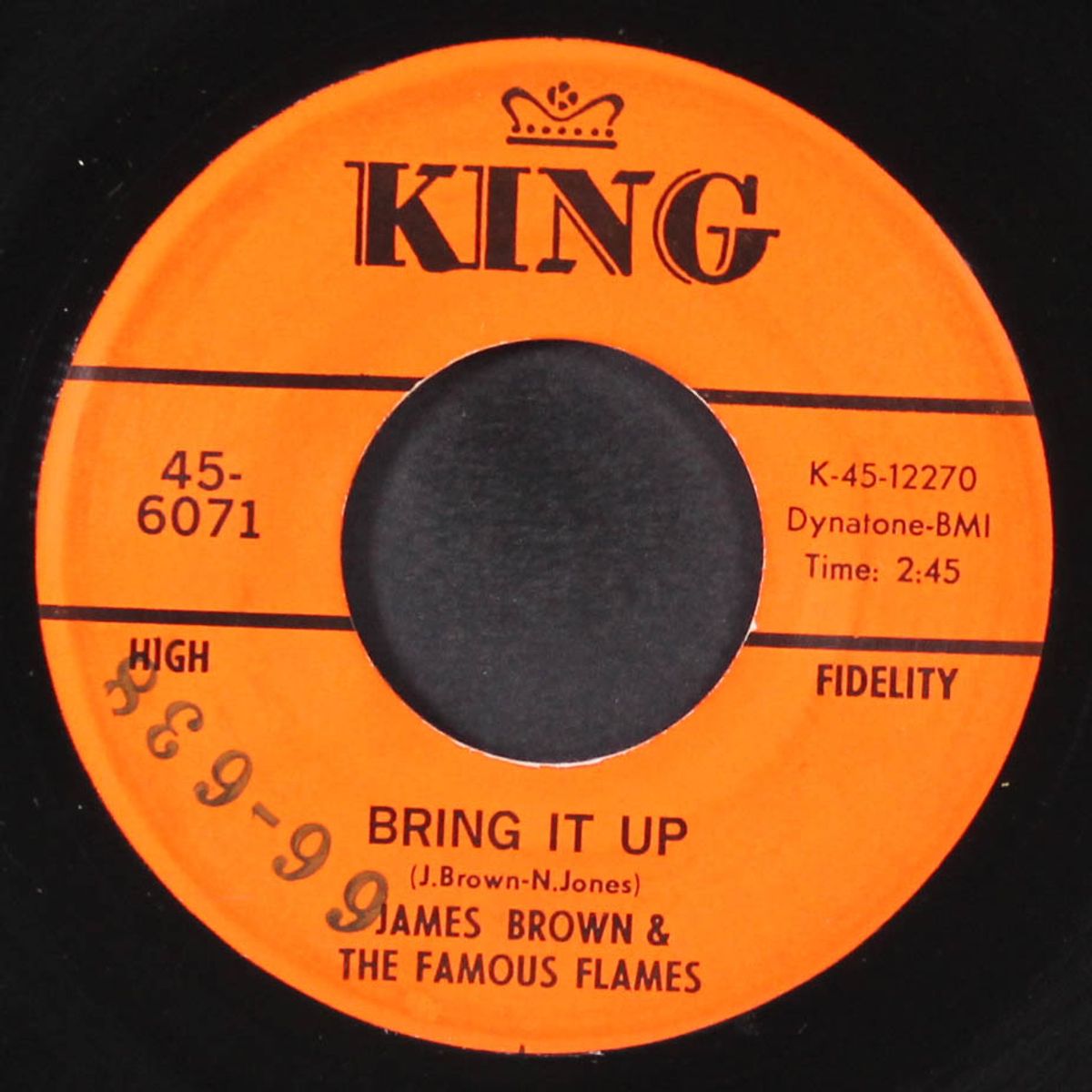 bring it up / nobody knows by JAMES BROWN