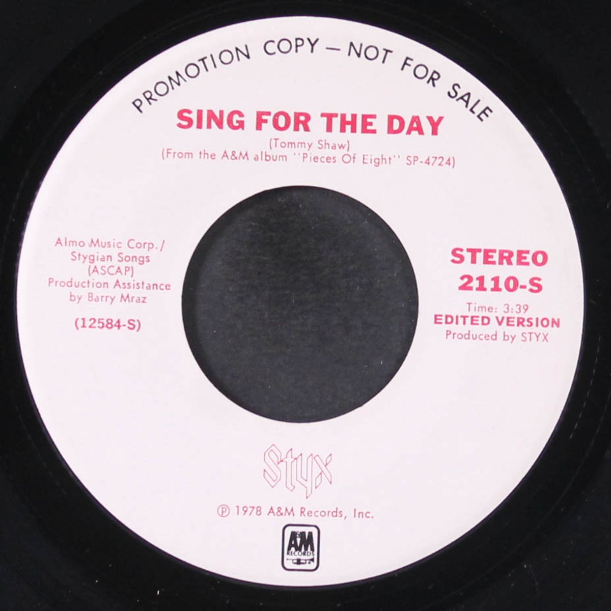 sing for the day / mono by STYX