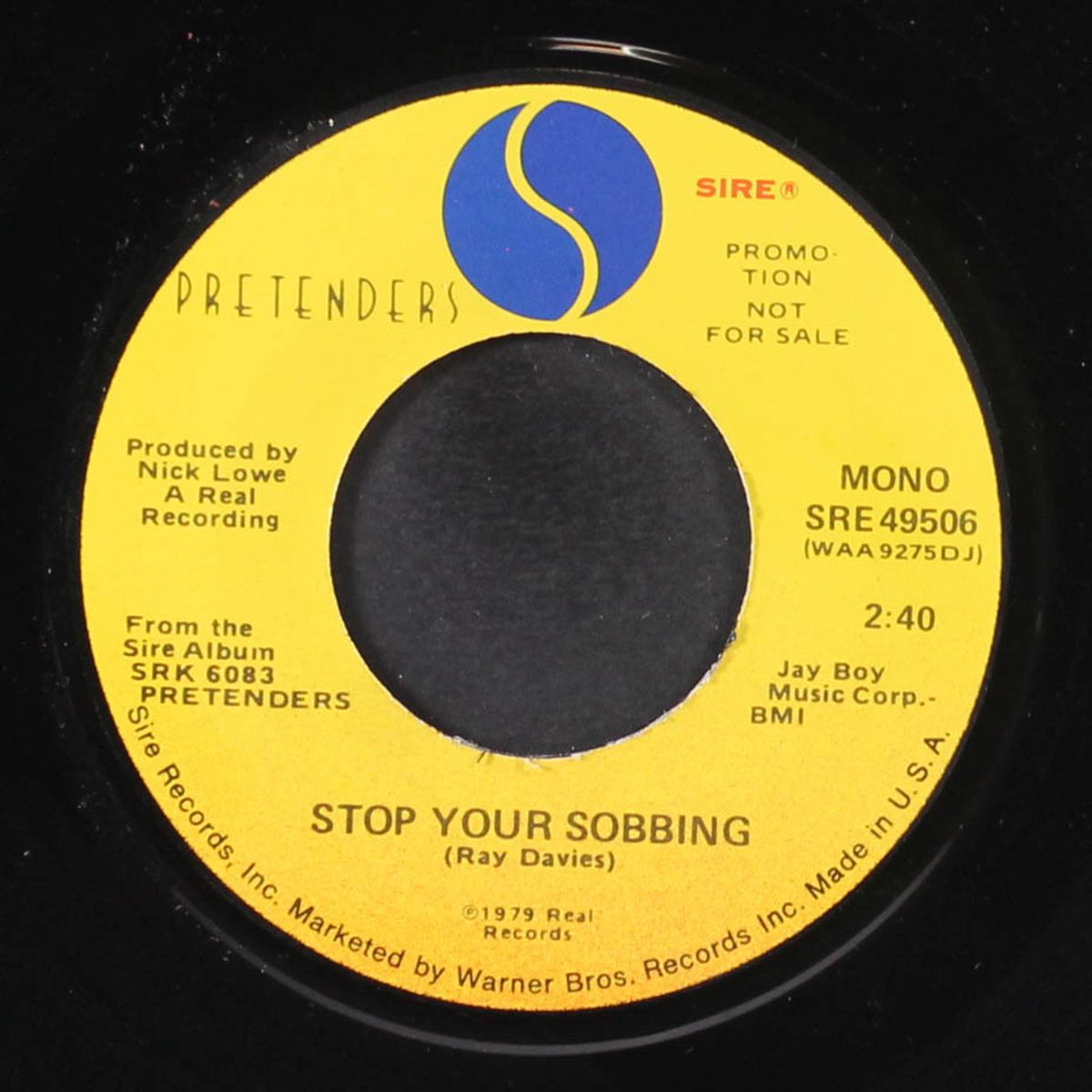 stop your sobbing / mono by PRETENDERS