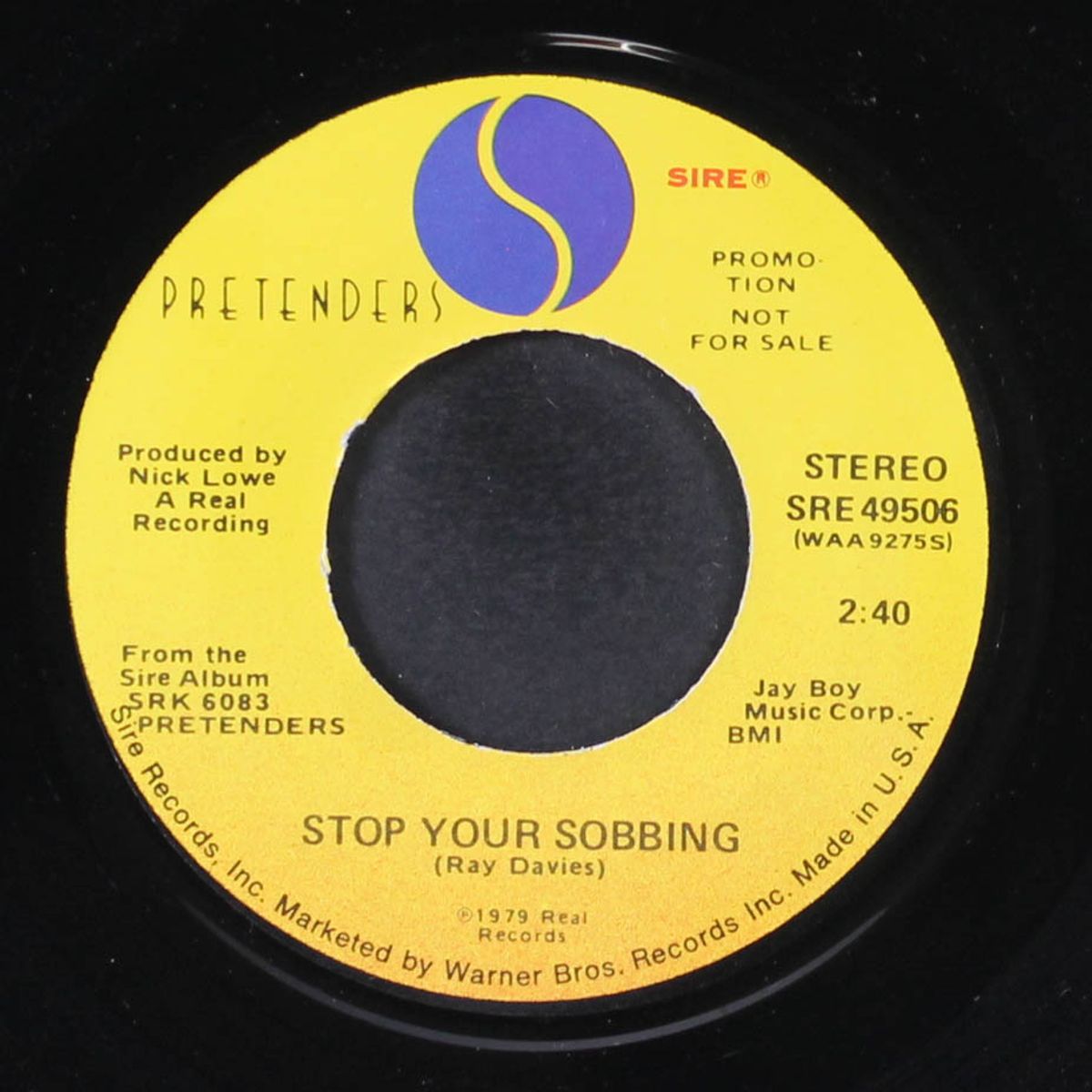 stop your sobbing / mono by PRETENDERS