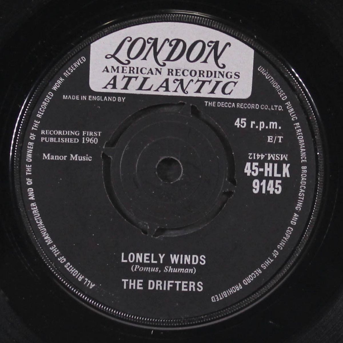 lonely winds / hey senorita by DRIFTERS