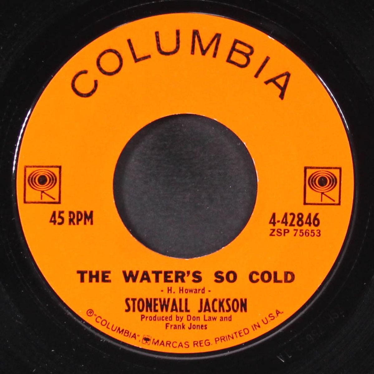 wild wild wind / the water's so cold by STONEWALL JACKSON