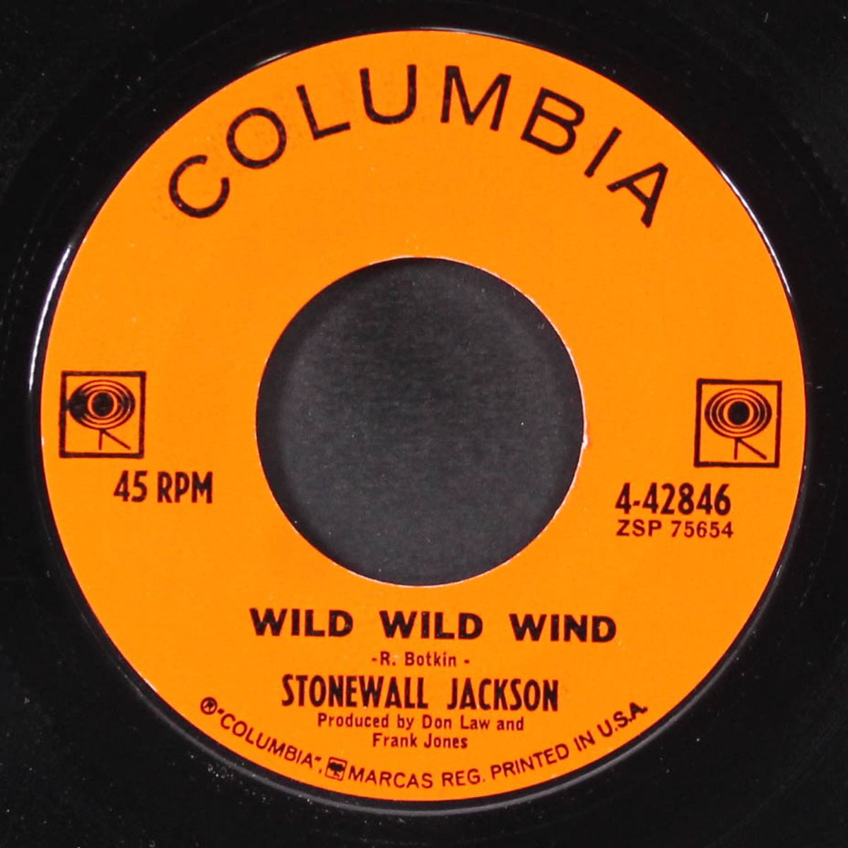 wild wild wind / the water's so cold by STONEWALL JACKSON
