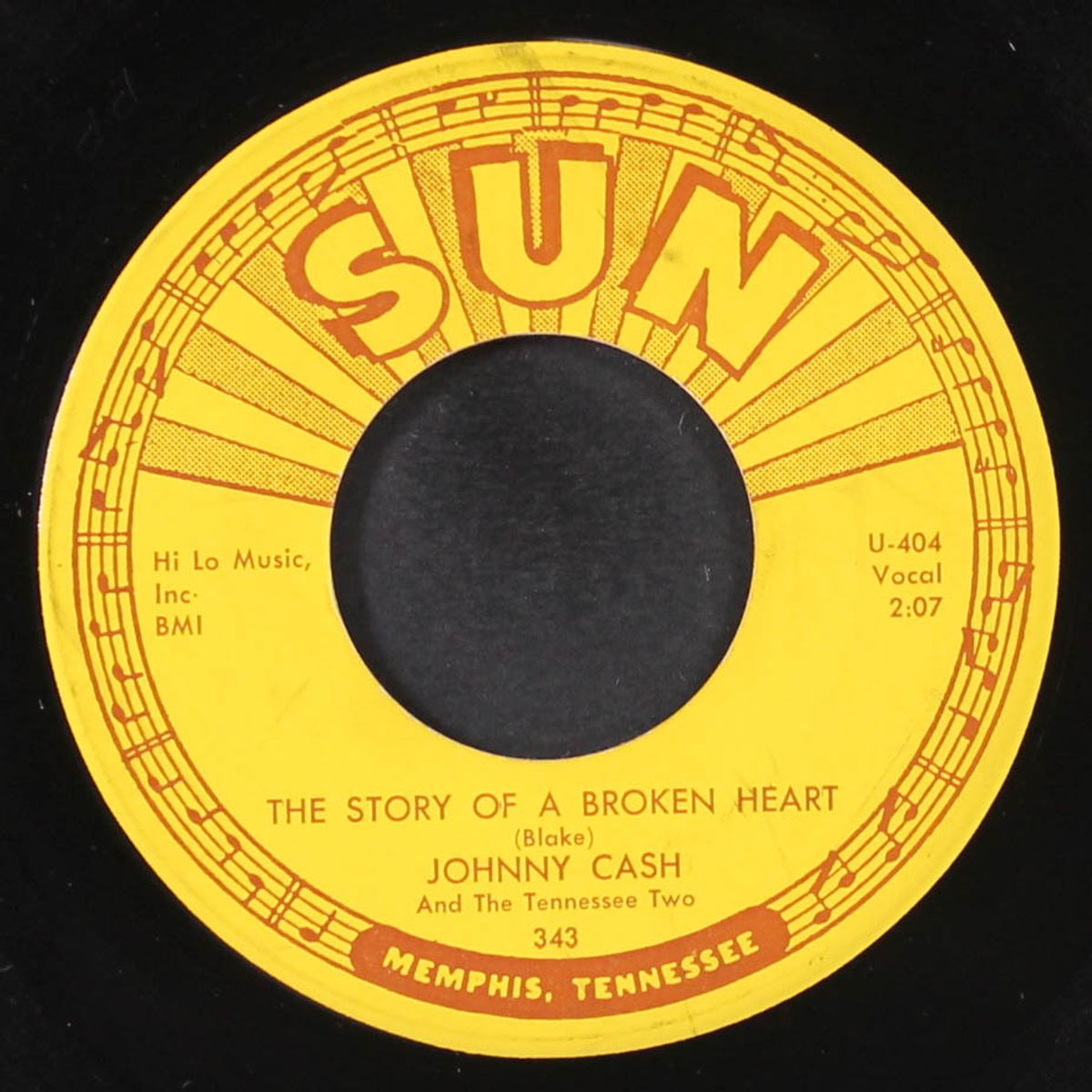 down the street to 301 / the story of a broken heart by JOHNNY CASH