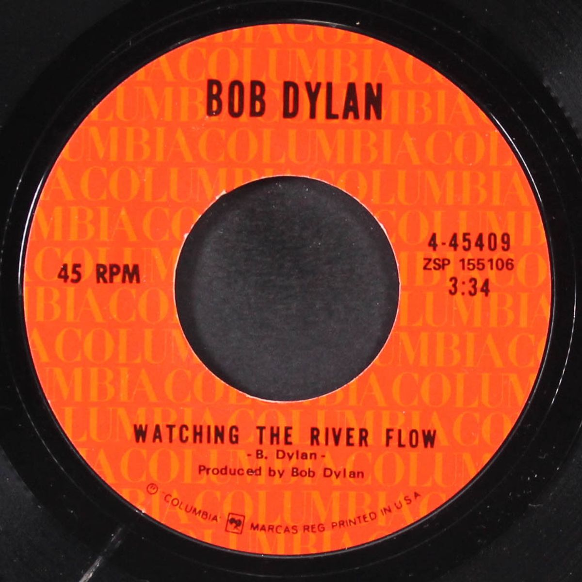 watching the river flow / spanish is the loving tongue by BOB DYLAN