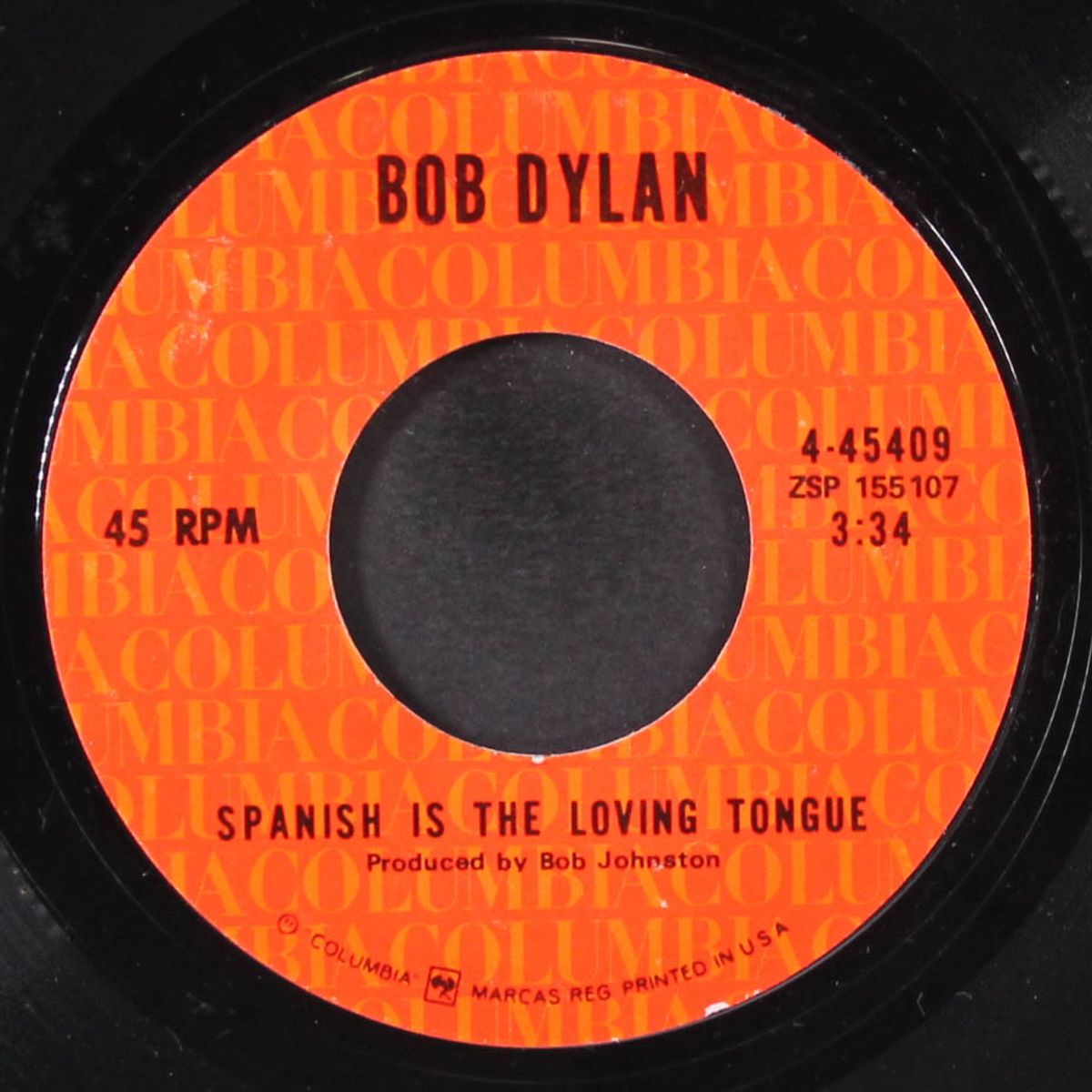 watching the river flow / spanish is the loving tongue by BOB DYLAN