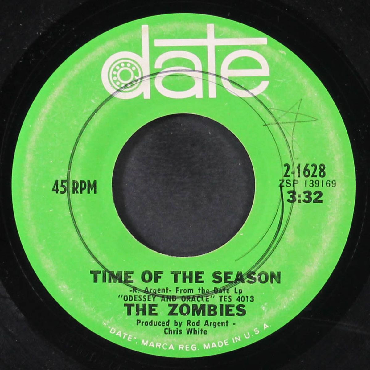 time of the season / friends of mine by ZOMBIES