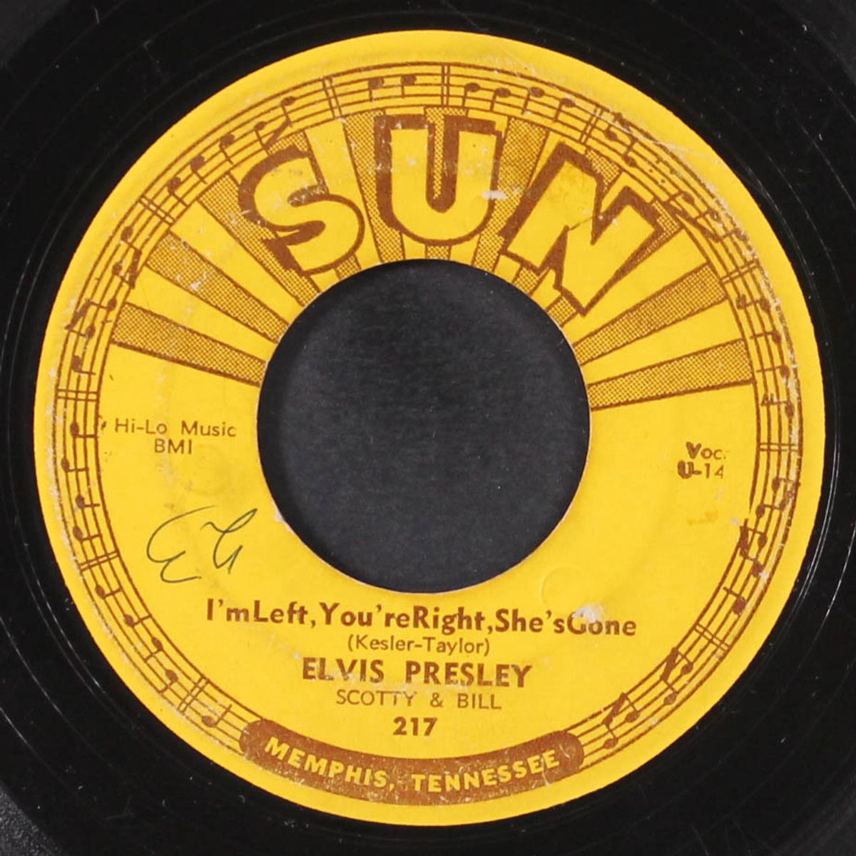 baby let's play house / i'm left your right she's gone by ELVIS PRESLEY