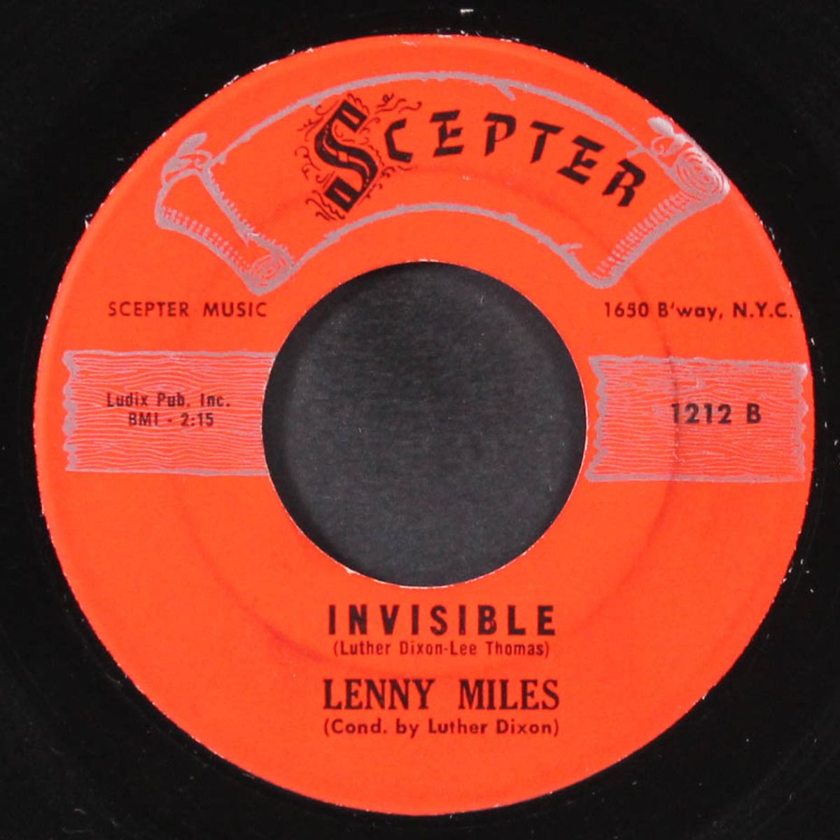 don't believe him, donna / invisible by LENNY MILES