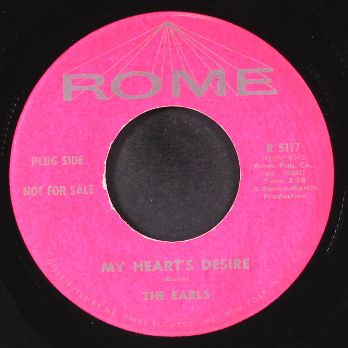 my heart's desire / i'll never cry by EARLS