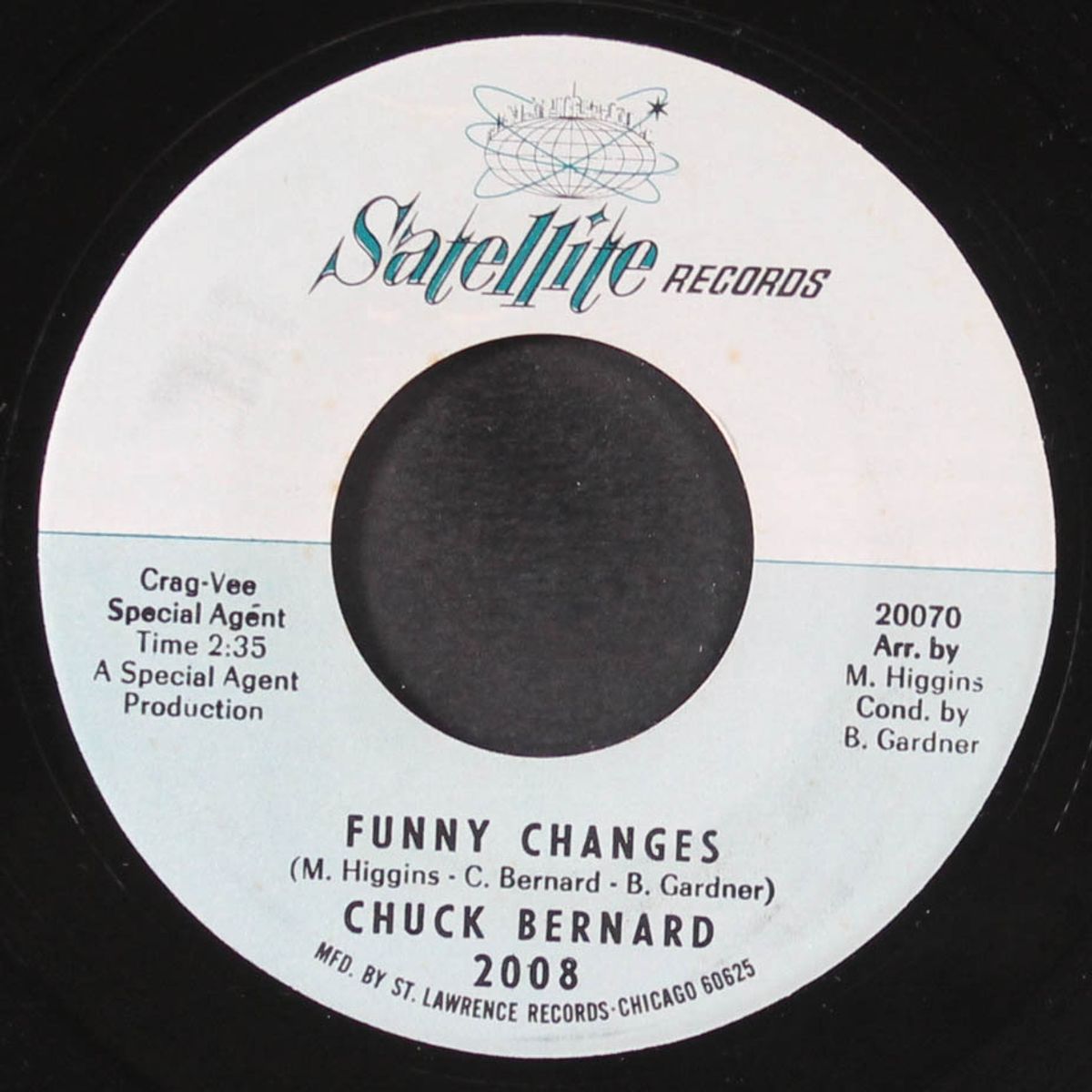 funny changes / every hurt makes you stronger by CHUCK BERNARD