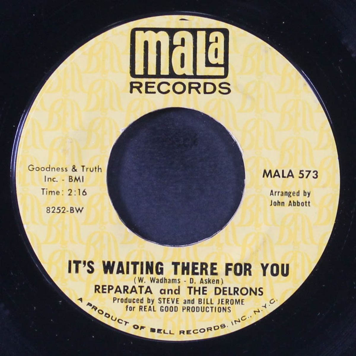 i believe / it's waiting there for you by REPARATA & DELRONS