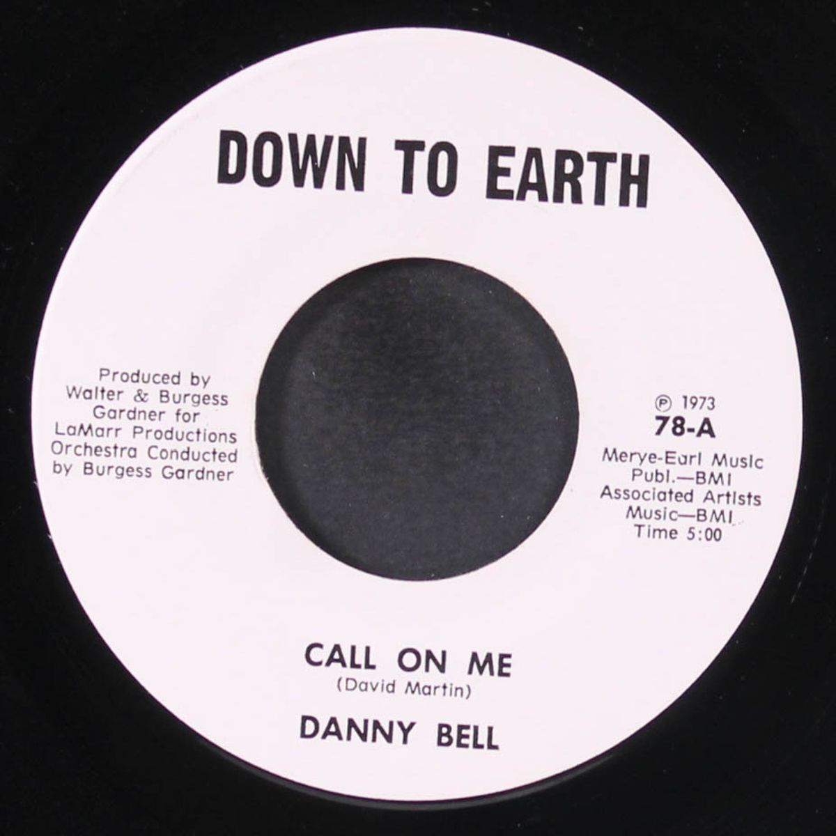 call on me / you're wrong about me by DANNY BELL