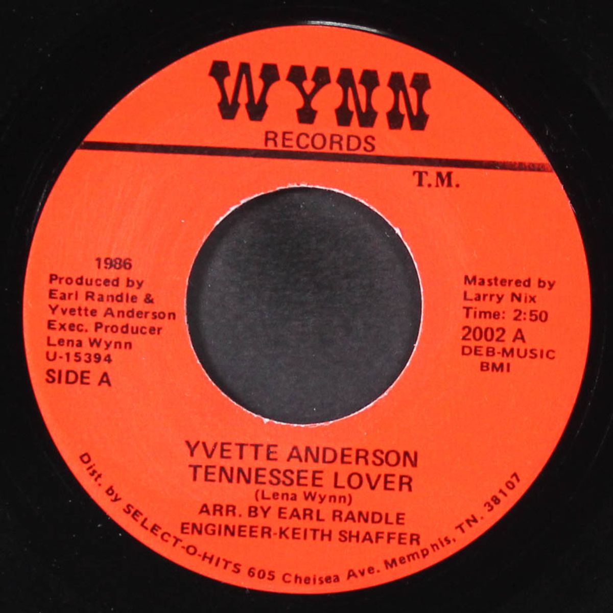 tennessee lover / forever in your arms by YVETTE ANDERSON